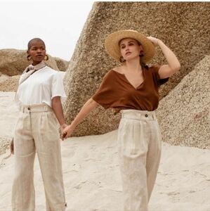 Hannah Lavery Morning Top Chestnut Brown size 10